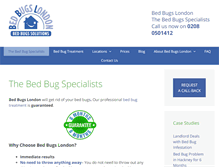 Tablet Screenshot of bed-bugs-london.co.uk